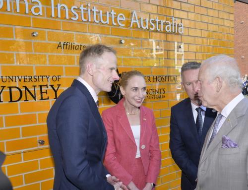 His Majesty King Charles III meets with MIA