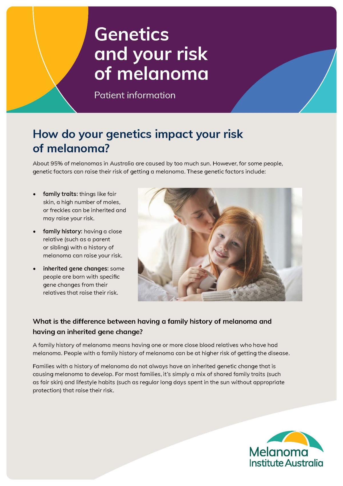Genetics and your risk of melanoma | Melanoma Institute Australia