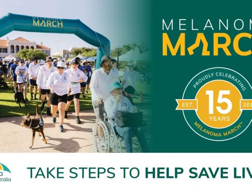 15 years of taking steps to save lives from melanoma
